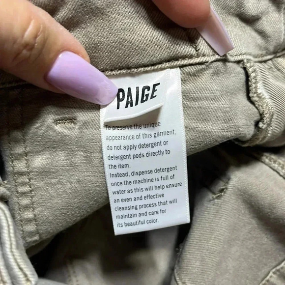 PAIGE Mayslie Straight Ankle Pants - Picture 9 of 15